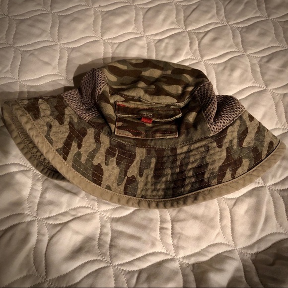 baby camo sun hat
